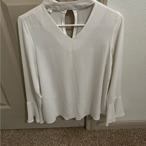 Elegant White Women's Top